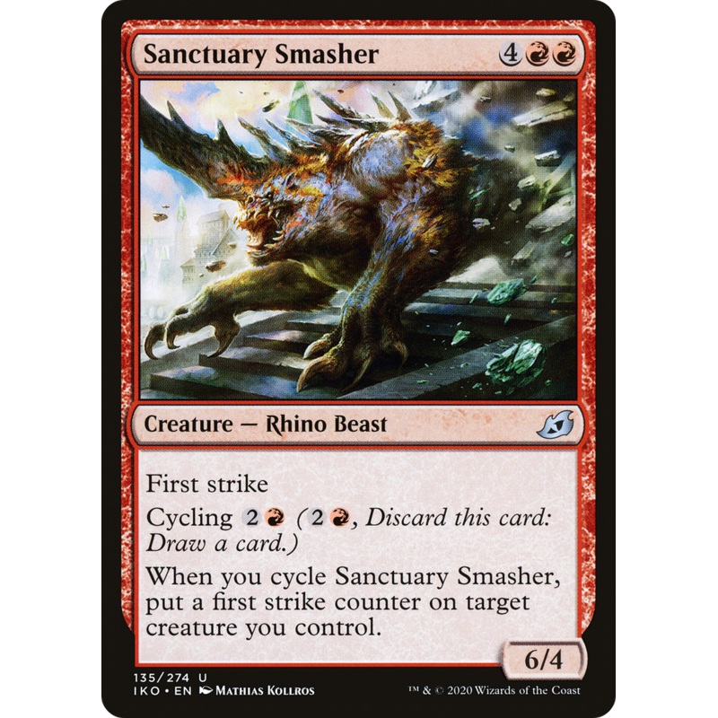 Sanctuary Smasher (IKO-135) - Ikoria: Lair of Behemoths Foil