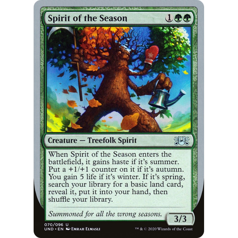 Spirit of the Season (UND-070) - Unsanctioned