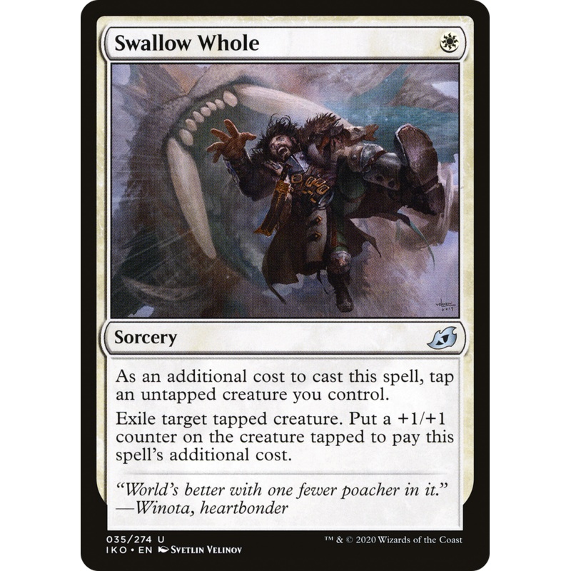 Swallow Whole (IKO-035) - Ikoria: Lair of Behemoths