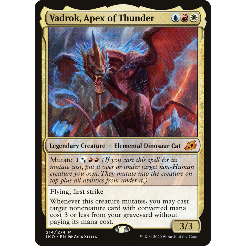 Vadrok, Apex of Thunder (IKO-214) - Ikoria: Lair of Behemoths