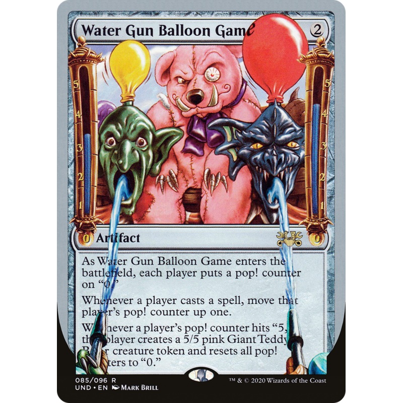 Water Gun Balloon Game (UND-085) - Unsanctioned