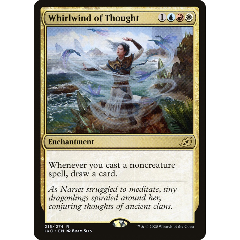 Whirlwind of Thought (IKO-215) - Ikoria: Lair of Behemoths Foil