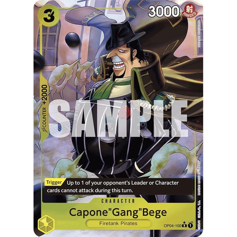 Capone"Gang"Bege (OP04-100) (Full Art) [PRB-01 - OP04-100]