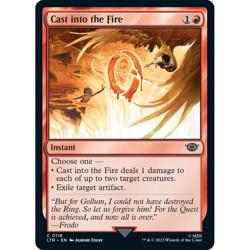 Cast into the Fire [LTR - 118]