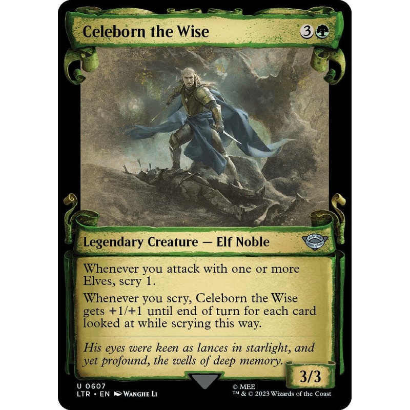 Celeborn the Wise (Showcase Scrolls) [LTR - 607]