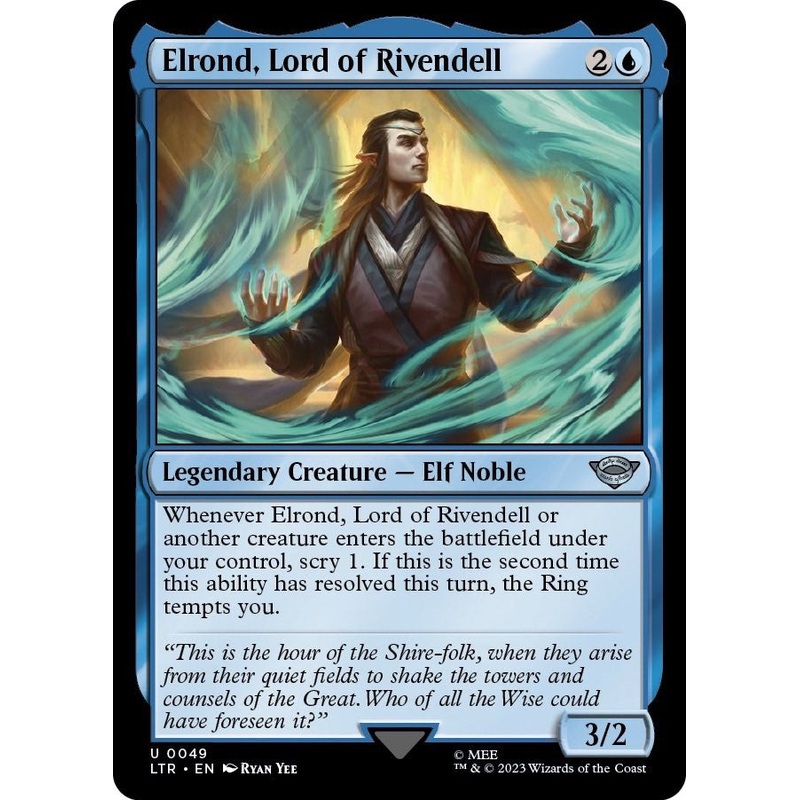 Elrond, Lord of Rivendell [LTR - 49]