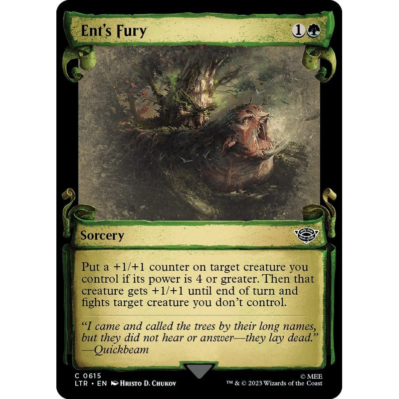 Ent's Fury (Showcase Scrolls) [LTR - 615]