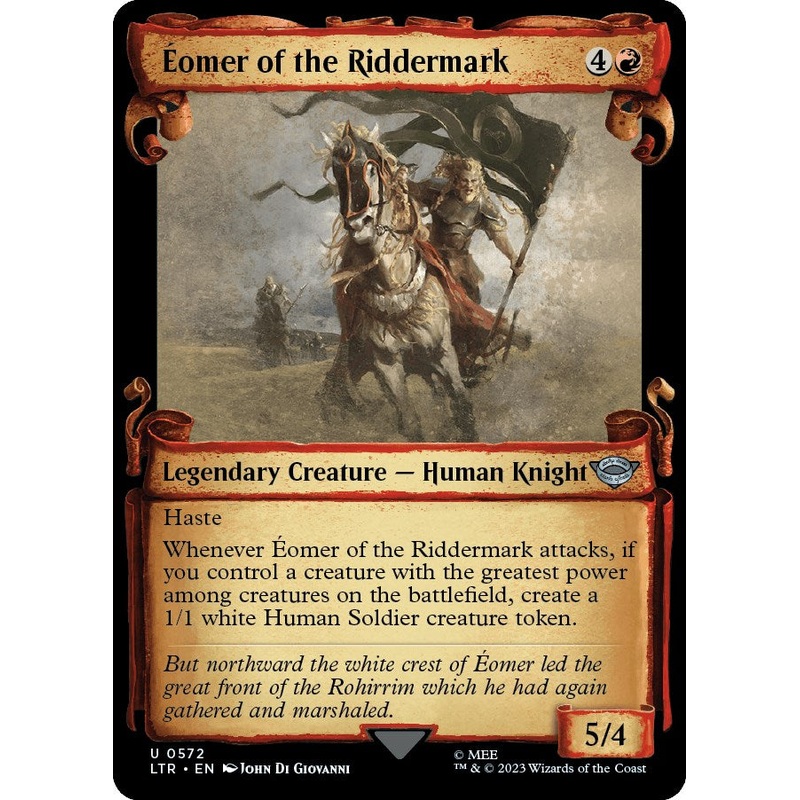 Eomer of the Riddermark (Showcase Scrolls) [LTR - 572]