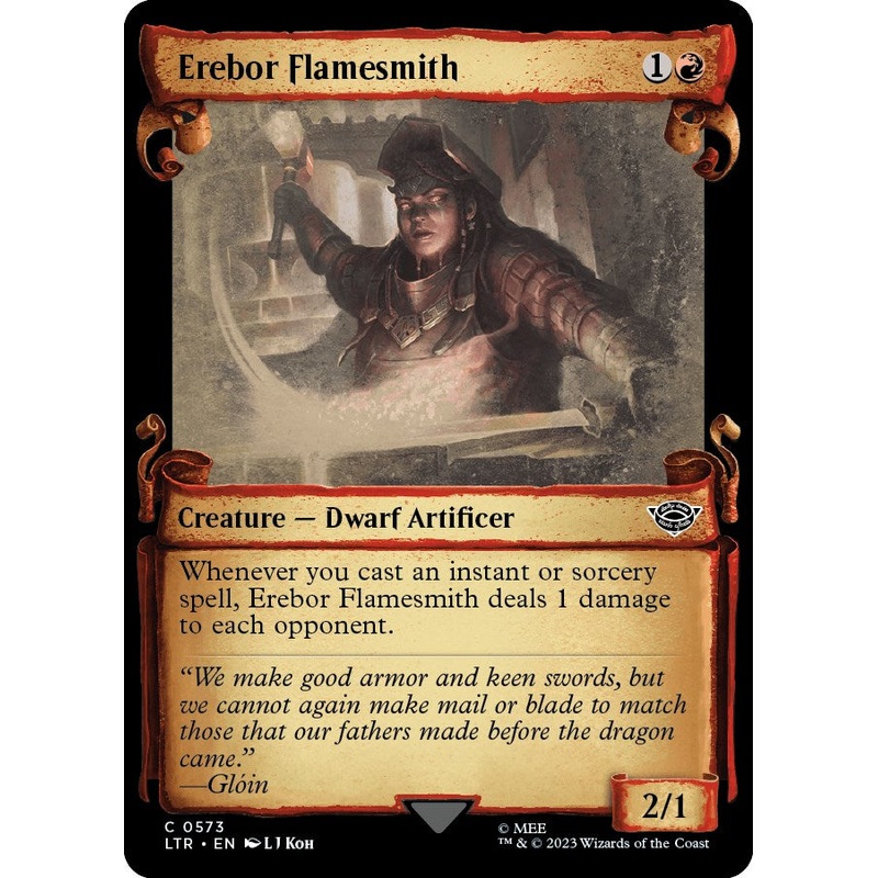 Erebor Flamesmith (Showcase Scrolls) [LTR - 573]