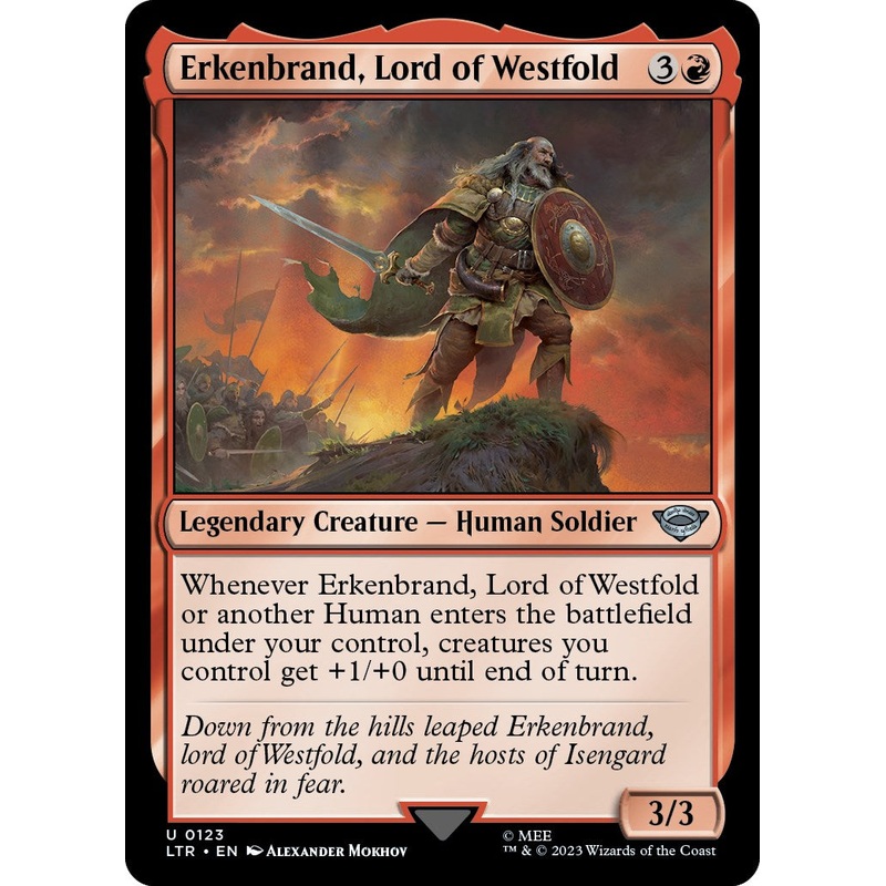 Erkenbrand, Lord of Westfold [LTR - 123]