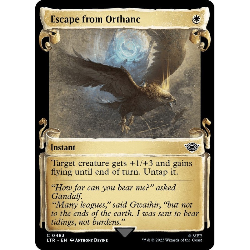 Escape from Orthanc (Showcase Scrolls) [LTR - 463]