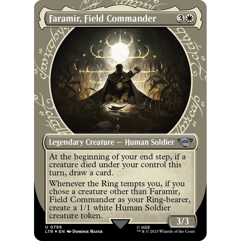 Faramir, Field Commander (Showcase) (Surge Foil) [LTR - 795]