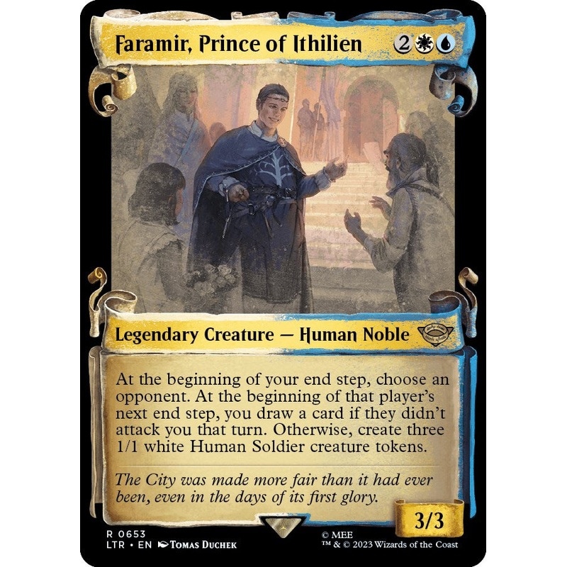 Faramir, Prince of Ithilien (Showcase Scrolls) [LTR - 653]