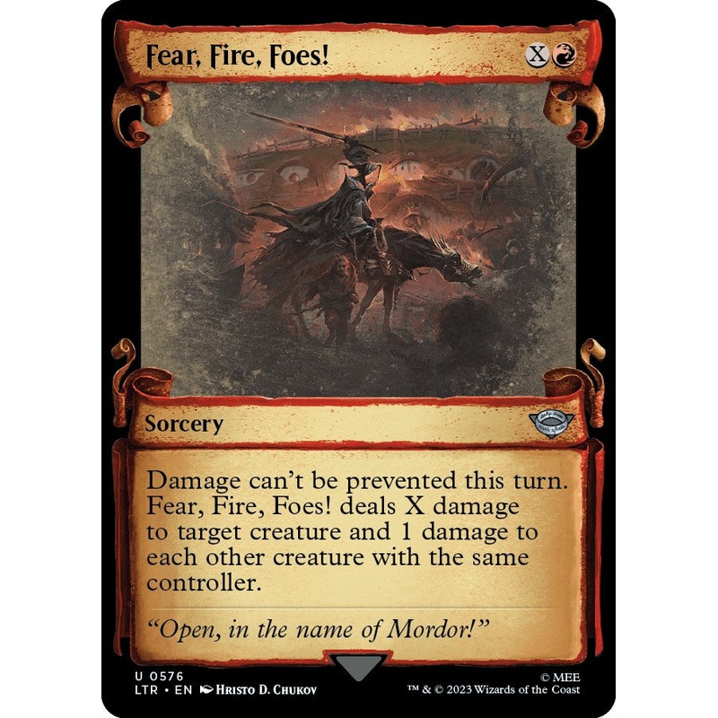 Fear, Fire, Foes! (Showcase Scrolls) [LTR - 576]