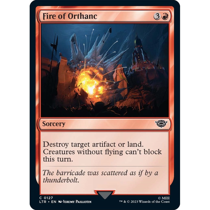 Fire of Orthanc [LTR - 127]