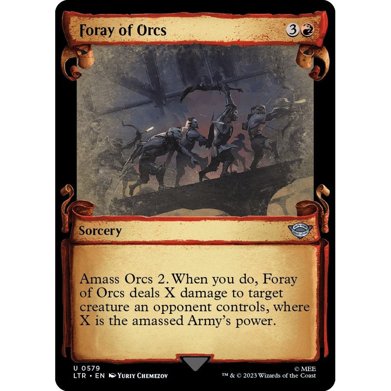 Foray of Orcs (Showcase Scrolls) [LTR - 579]