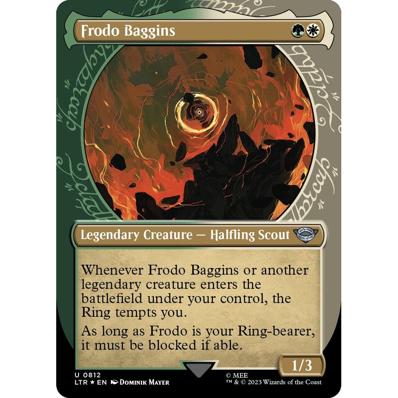 Frodo Baggins (Showcase) (Surge Foil) [LTR - 812]
