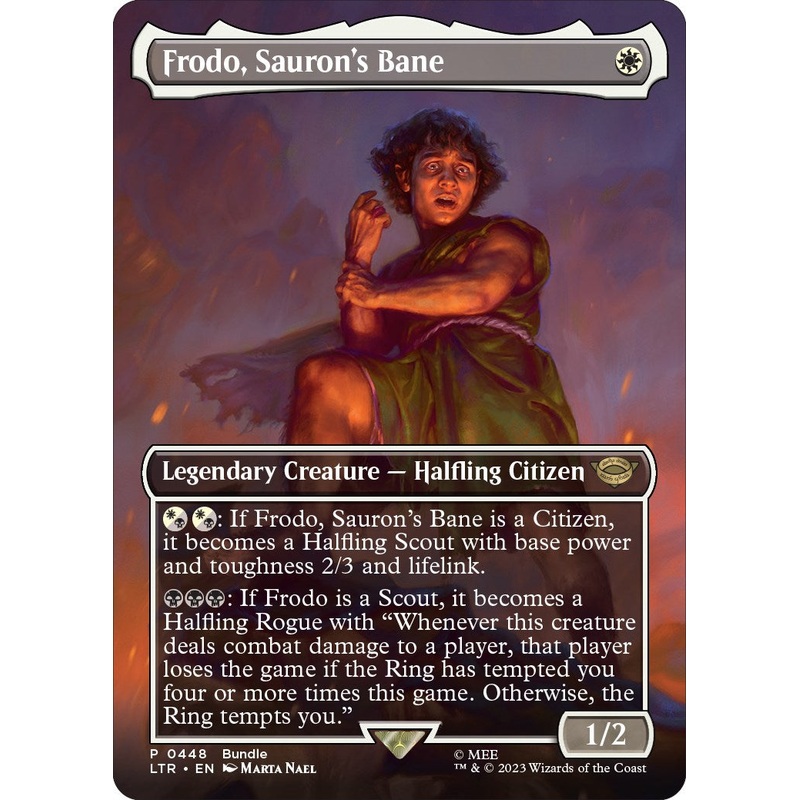 Frodo, Sauron's Bane (Borderless) (LTR Bundle) [UMP - 448]