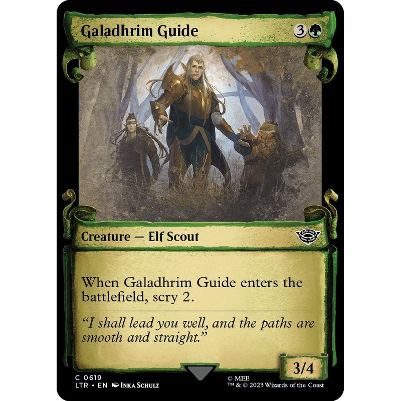 Galadhrim Guide (Showcase Scrolls) [LTR - 619]
