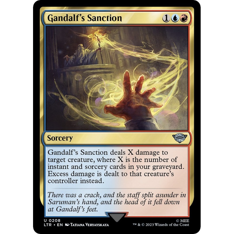 Gandalf's Sanction [LTR - 208]