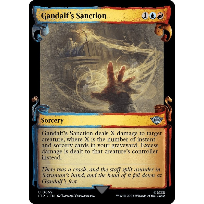 Gandalf's Sanction (Showcase Scrolls) [LTR - 659]