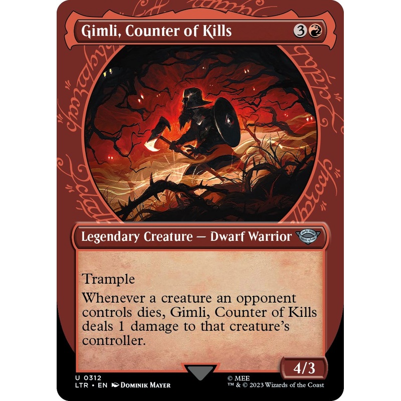 Gimli, Counter of Kills (Showcase) [LTR - 312]