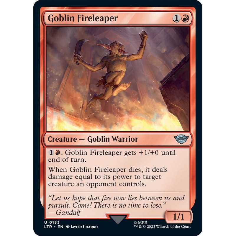 Goblin Fireleaper [LTR - 133]
