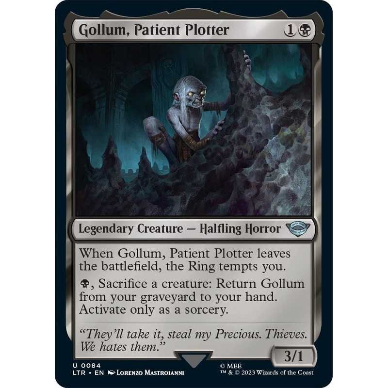 Gollum, Patient Plotter [LTR - 84]
