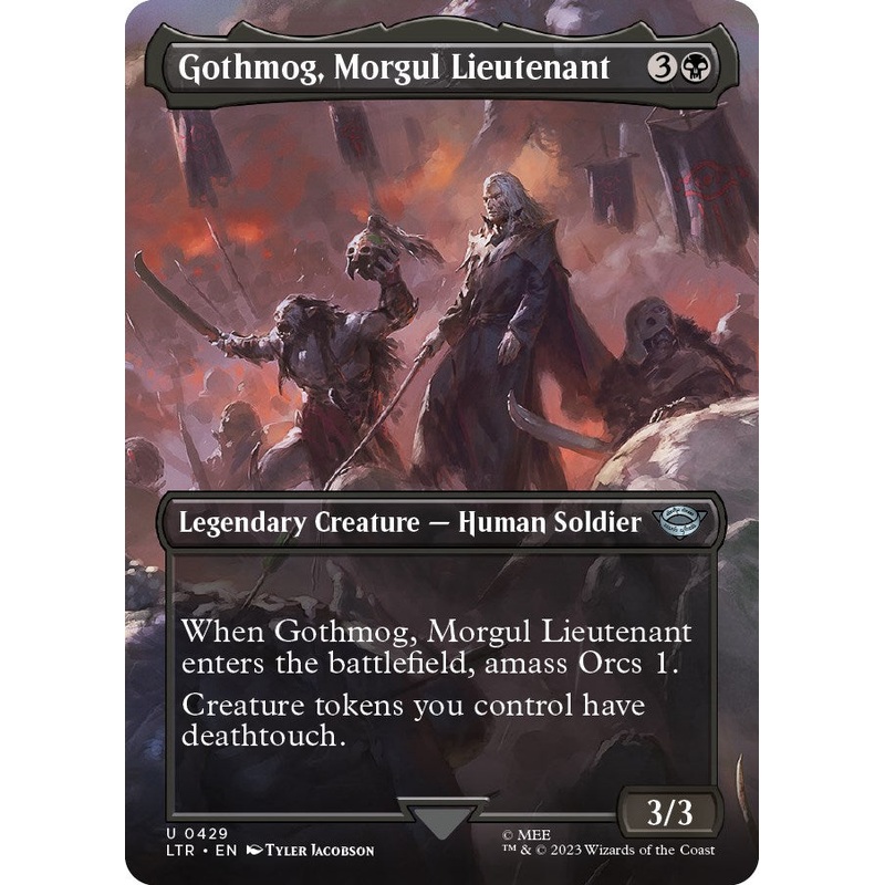 Gothmog, Morgul Lieutenant (Borderless) [LTR - 429]