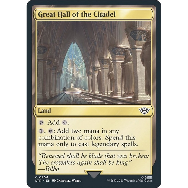 Great Hall of the Citadel [LTR - 254]