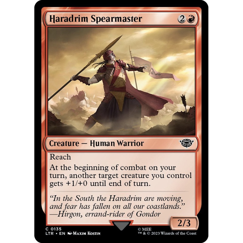Haradrim Spearmaster [LTR - 135]