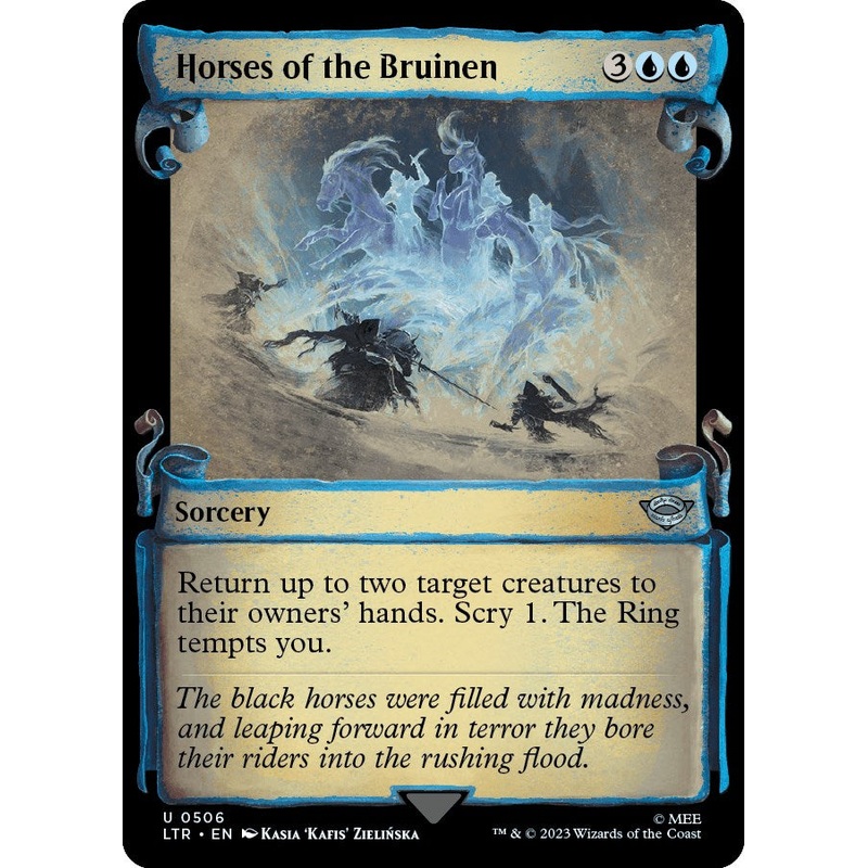 Horses of the Bruinen (Showcase Scrolls) [LTR - 506]
