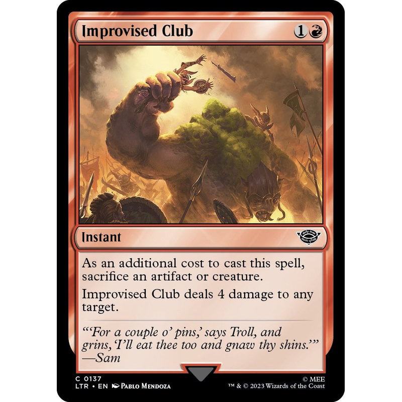 Improvised Club [LTR - 137]