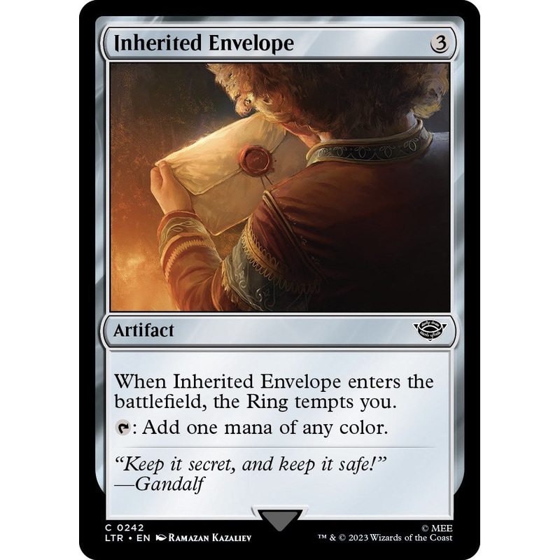 Inherited Envelope [LTR - 242]