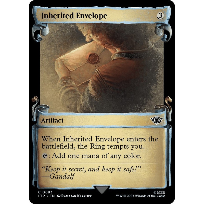 Inherited Envelope (Showcase Scrolls) [LTR - 693]