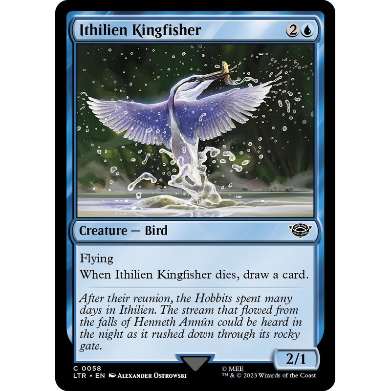 Ithilien Kingfisher [LTR - 58]