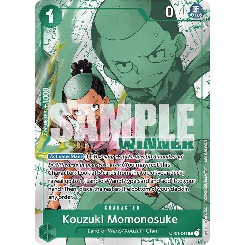 Kouzuki Momonosuke (Winner Pack Vol. 7) [OP-PR - OP01-041]