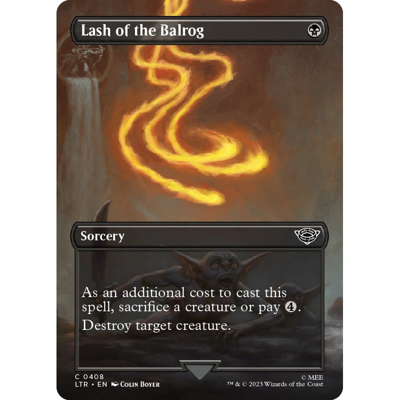 Lash of the Balrog (Borderless) [LTR - 408]