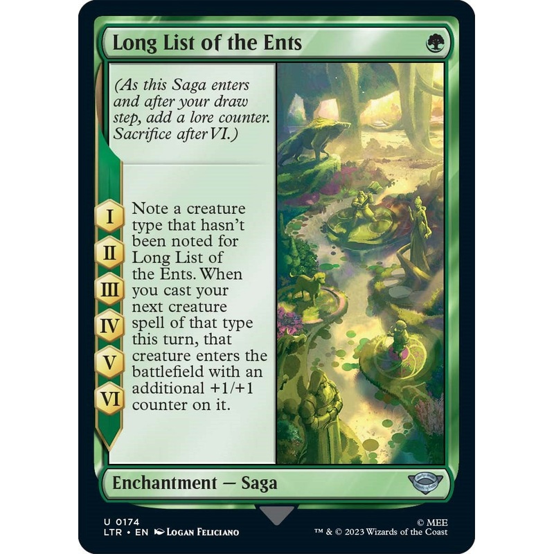 Long List of the Ents [LTR - 174]