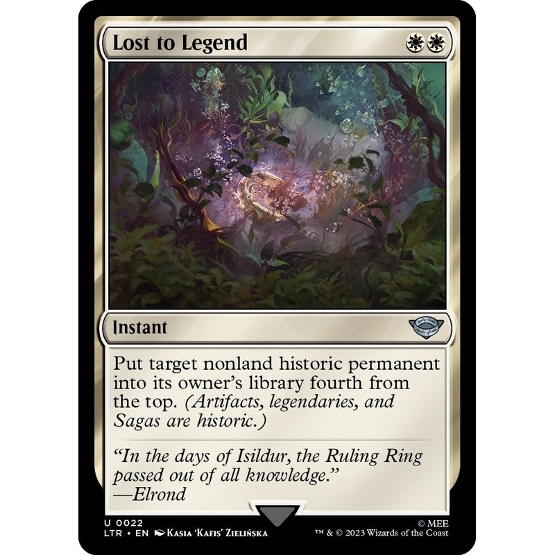 Lost to Legend [LTR - 22]