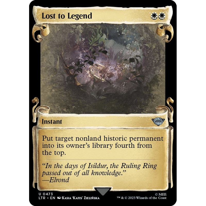 Lost to Legend (Showcase Scrolls) [LTR - 473]