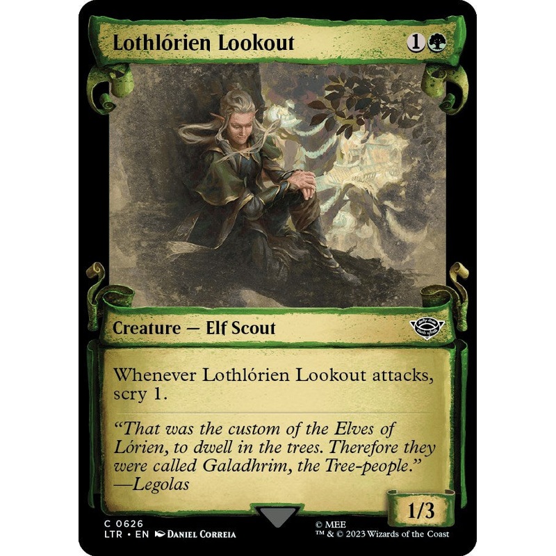 Lothlorien Lookout (Showcase Scrolls) [LTR - 626]