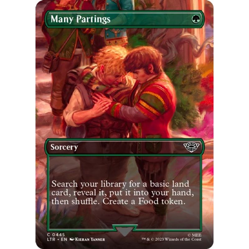 Many Partings (Borderless) [LTR - 445]
