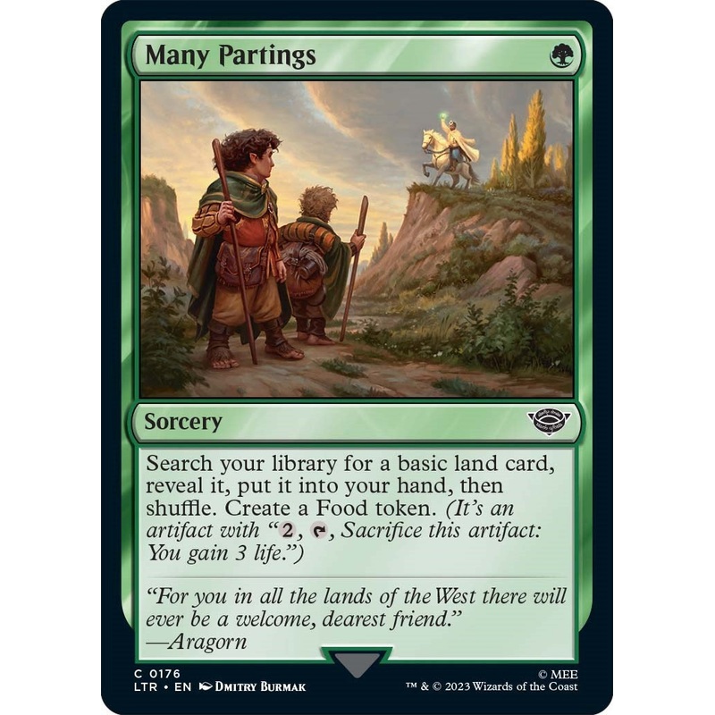 Many Partings [LTR - 176]