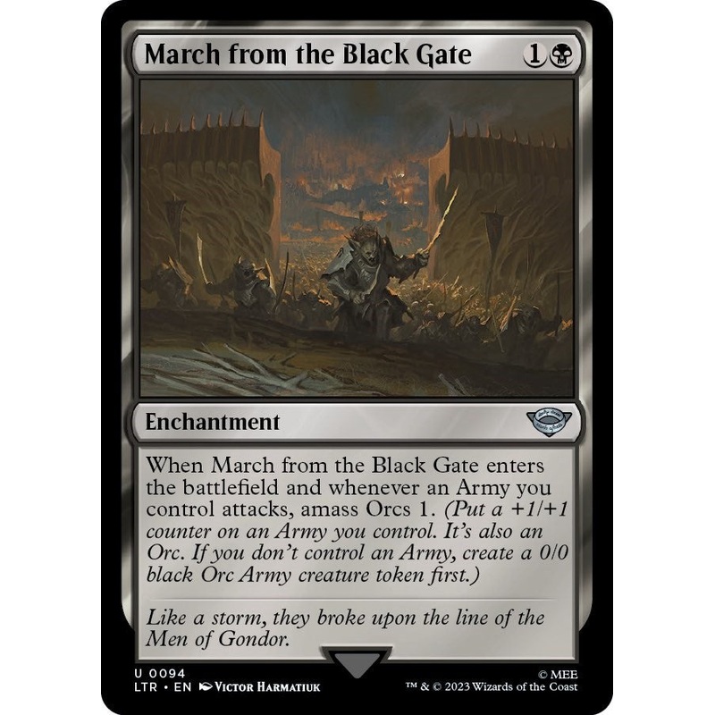 March from the Black Gate [LTR - 94]