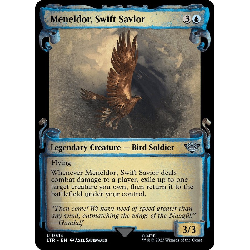 Meneldor, Swift Savior (Showcase Scrolls) [LTR - 513]