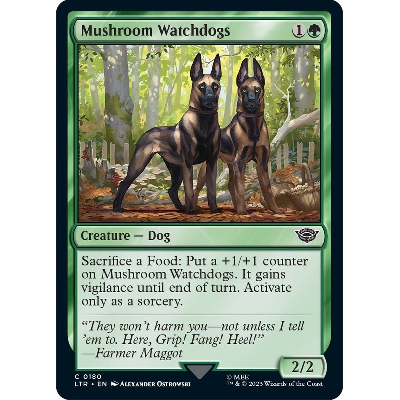 Mushroom Watchdogs [LTR - 180]