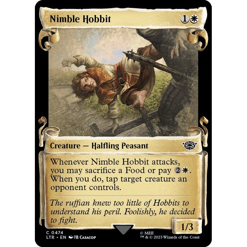 Nimble Hobbit (Showcase Scrolls) [LTR - 474]