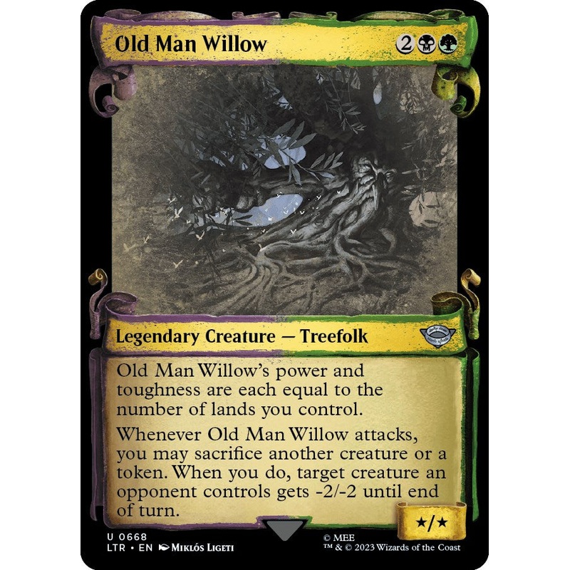 Old Man Willow (Showcase Scrolls) [LTR - 668]