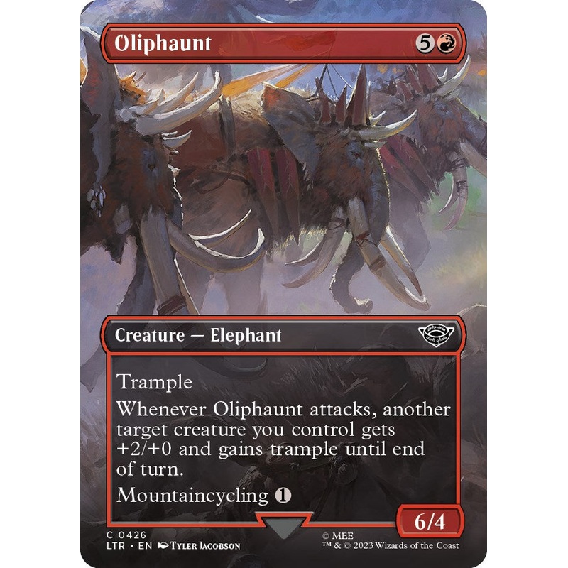 Oliphaunt (Borderless) [LTR - 426]